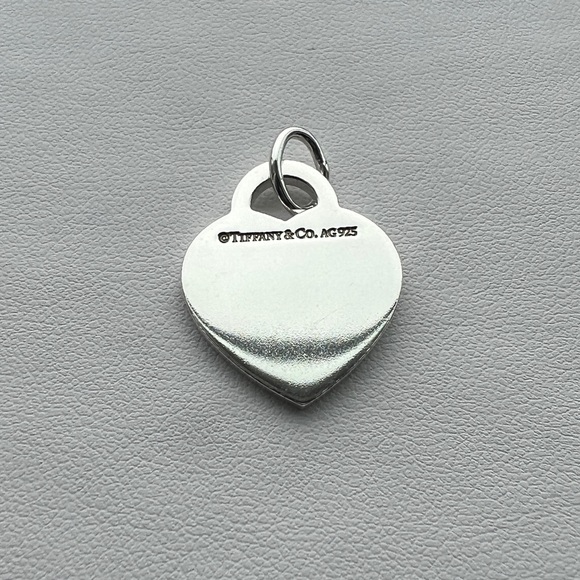 I love you note medium heart charm - Picture 4 of 5